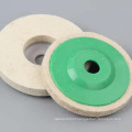 wool polishing felt flap disc wheels